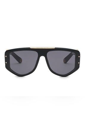 🔥NEW Philipp Plein Eyewear Rectangular logo-plaque sunglasses🔥